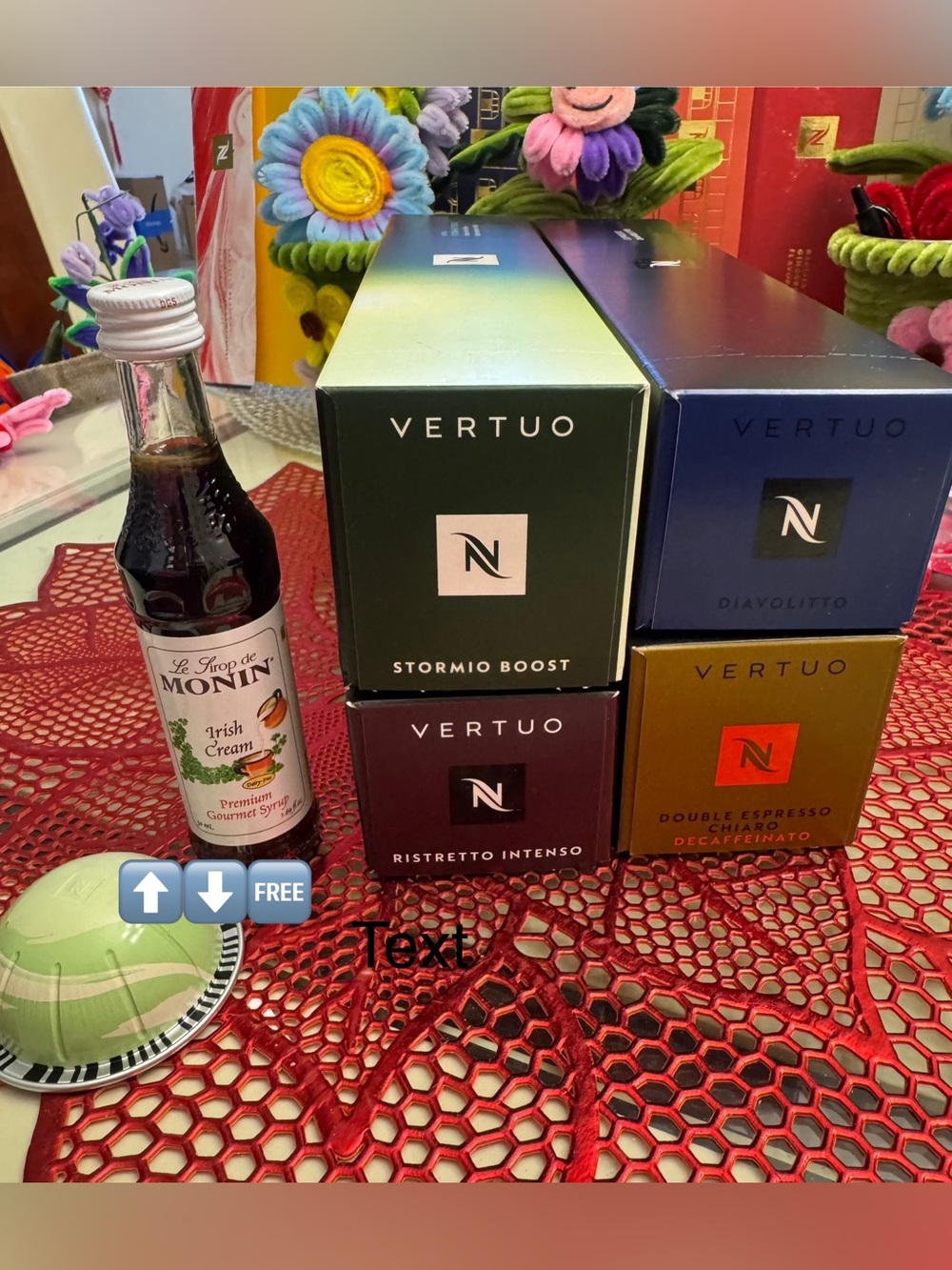 Nespresso Vertuo strong 💪 flavors Assorted sleeves